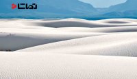 کویر شن های سفید در نیومکزیکو