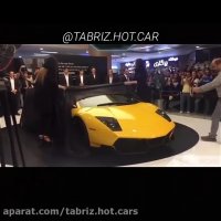 رونمایی از لامبورگینی تبریز (دست ساز)