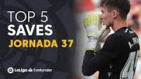 5 سیو برتر هفته 37 لالیگا اسپانیا