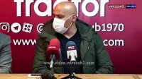 نشست خبری علیرضا منصوریان سرمربی تراکتور