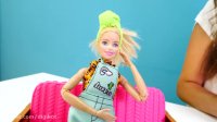 بازی های دخترانه با عروسک باربی - آشپزی باربی