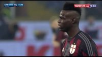 خلاصه بازی سامپدوریا 0-1 آث میلان