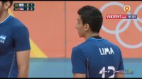 خلاصه والیبال آرژانتین 3-0 کوبا