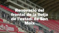Nou frontal de la llotja de Son Moix