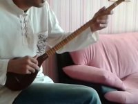 تمرین اول پرده شناسی بالای دسته ساز سیم دوم سه تار