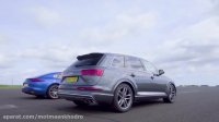 Audi SQ7 vs Porsche Panamera | Drag Races | Top Gear