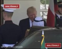 تکرار ادعاهای ترامپ علیه ایران در کنار امیر کویت+ویدئو