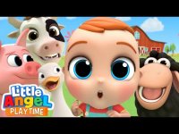 کارتون فرشته کوچولو : حیوانات مزرعه مک دونالد : آهنگ شاد کودکانه