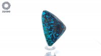 نگین آزوریت تراش مثلثی کد N100
