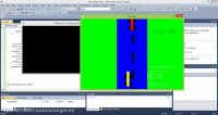 فیلم شبیه سازی مسابقه ماشین با OpenGL
