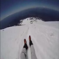 سر خوردن از ارتفاع "3800 متری" کوه