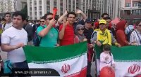 تشویق تیم ملی ایران در روسیه