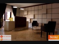 پارتیشن اداری شیشه ای- مبلمان اداری بنکو-26100782