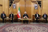 حسن روحانی : هدف آمریکا انزوای ایران است