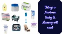 وسایل مورد نیاز نوزاد