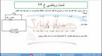 جلسه 112 فیزیک یازدهم - نیروی محرکه الکتریکی و مدار 12 و تست ریاضی خ 94 - مدرس محمد پوررضا
