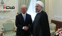 دیدار رئیس جمهور با مدیرکل آژانس بین المللی انرژی اتمی