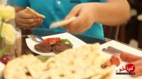 مفصل ترین بوفه صبحانه ایران در هتل بین المللی قصر مشهد