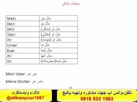 آموزش مکالمه زبان آلمانیلغات وگرامر زبان آلمانی