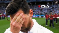 لحظات حساس و دیدنی بازی آرژانتین و کرواسی