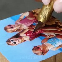 ایده جالب برای قاب عکس خانوادگی