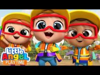 کارتون فرشته کوچولو : انواع ماشین سنگین ساخت و ساز