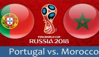 برد تیم پرتغال مقابل مراکش در جام جهانی 2018