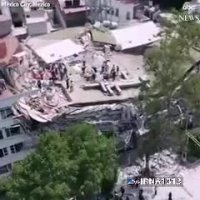 تصاویر پهبادی از خسارت های ناشی از زلزله شب گذشته مکزیک