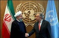 دیدار رئیس جمهور با دبیر کل سازمان ملل