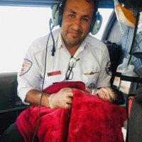 تولد نوزاد ایرانی در ارتفاع 9 هزارپایی!