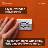 The drawings on this paper transform