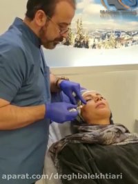 تزریق ژل برای زاویه سازی فک و گودی زیر چشم