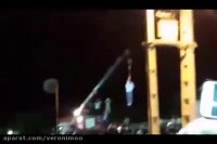 لحظه به دار آویختن قاتل اتنا اصلانی