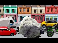 فیلم ماشین اسباب بازی ها : ماشین غول پیکر و قانون شکن در خیابان