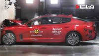 تست تصادف " 2018 Kia Stinger "