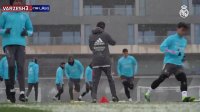 تمرینات آماده سازی بازیکنان رئال مادرید