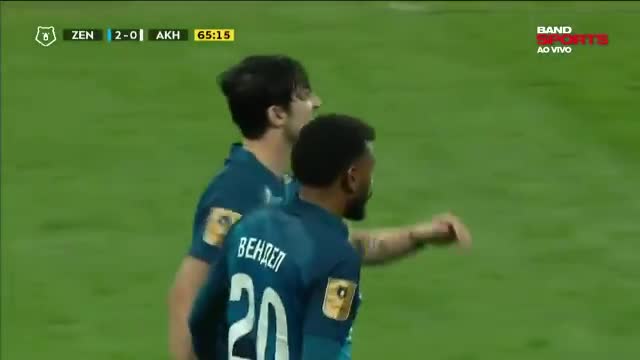 گلزنی سردار آزمون برای زنیت مقابل گروژنی