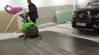 دستگاه اسکرابر برقی | نظافت و شستشوی پارکینگ