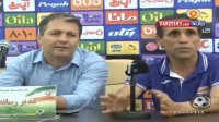 کنفرانس خبری مربیان بعد بازی فولاد ‎-‎ تراکتورسازی