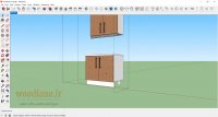 آموزش طراحی کابینت آشپزخانه با اسکچاپ 2018- قسمت 10