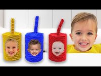 ولاد و نیکیتا و اسباب بازی ها : توپ های آهن ربایی