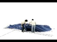 نصب حرفه ای چادر مسافرتی عصایی