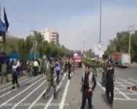 تصاویر اولیه حمله تروريستی به مراسم رژه نیروهای مسلح در اهواز