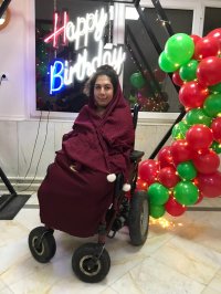 نقاشی بودن داشتن دست معلولیت محدودیت نیست بهنوش کیان پور