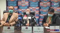 نشست خبری مجید جلالی سرمربی نساجی