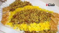 طرز تهیه کشمش پلو ماهی لاری