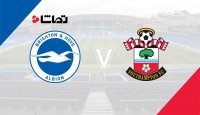 برایتون 1 - 1 ساوتهمپتون