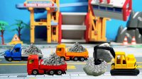 ماشین بازی کودکانه جدید : ساخت و ساز با ماشین آلات سنگین