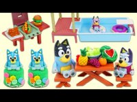 کارتون خمیر بازی : کیک جشن تولد