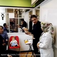 حمام کردن نوزاد